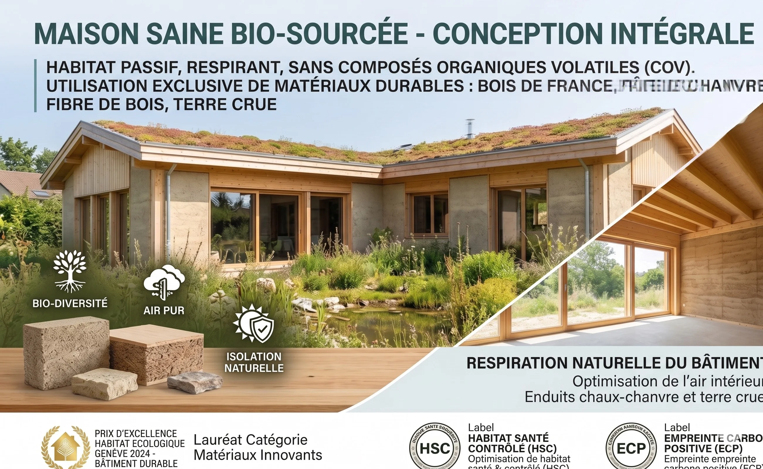 Consultation en neuro-architecture et bioconstruction